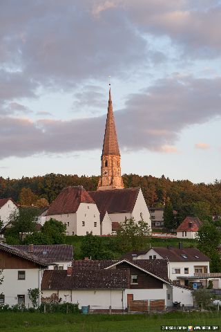 Gemeinde Reut Landkreis Rottal-Inn Taubenbach Pfarrkirche St. Alban (Dirschl Johann) Deutschland PAN